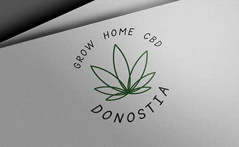 Vectorización de Logotipo Grow Home CBD