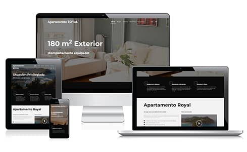 Web de Apartamento Royal