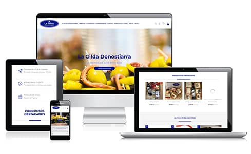 web | eCommerce de La Gilda Donostiarra